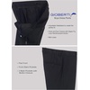 image:imageGioberti Boys Flat Front Dress PantsBlack