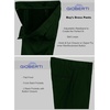 image:imageGioberti Boys Flat Front Dress PantsHunter Green