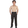 image:imageGioberti Boys Flat Front Dress PantsOlive