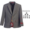 image:imageGioberti Boys Formal Blazer Jacket Fully LinedGray