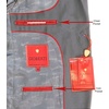 image:imageGioberti Boys Formal Blazer Jacket Fully LinedGrey  With Solid Buttons