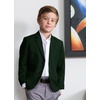 image:imageGioberti Boys Formal Blazer Jacket Fully LinedGrey  With Solid Buttons
