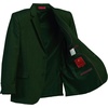 image:imageGioberti Boys Formal Blazer Jacket Fully LinedHunter Green  With Solid Buttons