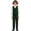 image:imageGioberti Boys Vest and Pants Set2pc  Hunter Green