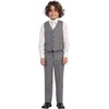 image:imageGioberti Boys Vest and Pants Set2pc Gray