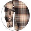 image:imageGioberti Men 100 Cotton Western Flannel Plaid Shirt wSnapon Button1122  Nude  Beige Black