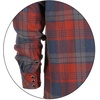 image:imageGioberti Men 100 Cotton Western Flannel Plaid Shirt wSnapon Button1131  Orange  Navy Plaid
