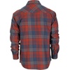 image:imageGioberti Men 100 Cotton Western Flannel Plaid Shirt wSnapon Button1131  Orange  Navy Plaid