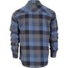 image:imageGioberti Men 100 Cotton Western Flannel Plaid Shirt wSnapon Button1139  Blue  Gray  Black