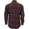 image:imageGioberti Men 100 Cotton Western Flannel Plaid Shirt wSnapon Button1151  Navy  Brown  Magenta