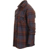 image:imageGioberti Men 100 Cotton Western Flannel Plaid Shirt wSnapon Button1151  Navy  Brown  Magenta