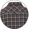 image:imageGioberti Men 100 Cotton Western Flannel Plaid Shirt wSnapon Button1165  Brown  Turquoise