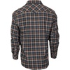 image:imageGioberti Men 100 Cotton Western Flannel Plaid Shirt wSnapon Button1165  Brown  Turquoise