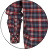 image:imageGioberti Men 100 Cotton Western Flannel Plaid Shirt wSnapon Button1166  Blue  Red  White