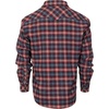 image:imageGioberti Men 100 Cotton Western Flannel Plaid Shirt wSnapon Button1166  Blue  Red  White