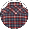 image:imageGioberti Men 100 Cotton Western Flannel Plaid Shirt wSnapon Button1166  Blue  Red  White