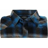 image:imageGioberti Men 100 Cotton Western Flannel Plaid Shirt wSnapon Button52  Night Blue