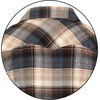 image:imageGioberti Men 100 Cotton Western Flannel Plaid Shirt wSnapon Button727  Khaki  Navy