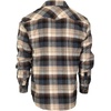 image:imageGioberti Men 100 Cotton Western Flannel Plaid Shirt wSnapon Button727  Khaki  Navy