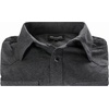 image:imageGioberti Men 100 Cotton Western Flannel Plaid Shirt wSnapon ButtonHeather Charcoal