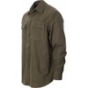 image:imageGioberti Men 100 Cotton Western Flannel Plaid Shirt wSnapon ButtonHeather Green