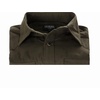 image:imageGioberti Men 100 Cotton Western Flannel Plaid Shirt wSnapon ButtonHeather Green