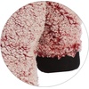 image:imageGioberti Men and Women Super Soft Sherpa 14 Zip Pullover SweaterSnowy Garnet