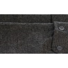 image:imageGioberti Mens 5 Button Tailored Collar Formal Herringbone Tweed Suit Vest10  Barleycorn Dark Gray