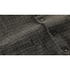 image:imageGioberti Mens 5 Button Tailored Collar Formal Herringbone Tweed Suit Vest102  Charcoal Graph