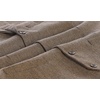 image:imageGioberti Mens 5 Button Tailored Collar Formal Herringbone Tweed Suit Vest69  Khaki Herringbone