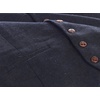 image:imageGioberti Mens 6 Button Formal Herringbone Tweed Vest13  Barleycorn Navy