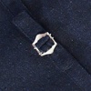 image:imageGioberti Mens 6 Button Formal Herringbone Tweed Vest14  Herringbone Navy