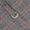 image:imageGioberti Mens 6 Button Formal Herringbone Tweed Vest15  Checked Black  Red