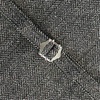 image:imageGioberti Mens 6 Button Formal Herringbone Tweed Vest2  Herringbone Gray