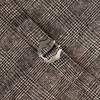image:imageGioberti Mens 6 Button Formal Herringbone Tweed Vest4  Checkered Brown