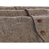 image:imageGioberti Mens 6 Button Formal Herringbone Tweed Vest4  Checkered Brown