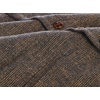 image:imageGioberti Mens 6 Button Formal Herringbone Tweed Vest40  Check Plaid Brown