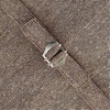 image:imageGioberti Mens 6 Button Formal Herringbone Tweed Vest9  Barleycorn Tan