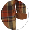 image:imageGioberti Mens Brushed Flannel 100 Cotton Plaid Checkered Shirt with Corduroy Contrast51c  Khaki  Umber