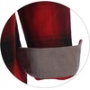 image:imageGioberti Mens Brushed Flannel 100 Cotton Plaid Checkered Shirt with Corduroy Contrast53  Black  Red Gradient