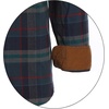 image:imageGioberti Mens Brushed Flannel 100 Cotton Plaid Checkered Shirt with Corduroy Contrast54c  Dark Green  Red Highlight