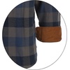 image:imageGioberti Mens Brushed Flannel 100 Cotton Plaid Checkered Shirt with Corduroy Contrast56c  Dark Blue  Gray