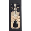 image:imageGioberti Mens Convertible Suspenders Bow Tie and Hanky SetBeige Set  Style 3