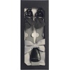 image:imageGioberti Mens Convertible Suspenders Bow Tie and Hanky SetLight Gray Set  Style 3