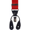 image:imageGioberti Mens Convertible Suspenders Bow Tie and Hanky SetRed Set  Style 3