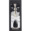 image:imageGioberti Mens Convertible Suspenders Bow Tie and Hanky SetWhite Set  Style 3