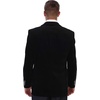 image:imageGioberti Mens Cotton Velvet Blazer JacketBlack