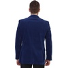image:imageGioberti Mens Cotton Velvet Blazer JacketRoyal Blue