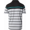 image:imageGioberti Mens Double Striped Contrast Polo Shirt with Pocket  Yarn DyeBlack B  Style 9328