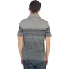 image:imageGioberti Mens Double Striped Contrast Polo Shirt with Pocket  Yarn DyeGray  Style 931